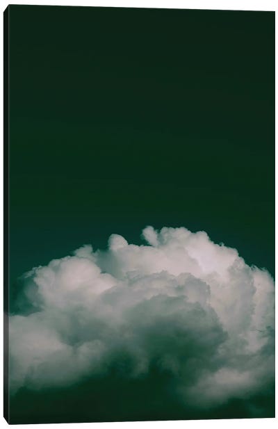 Emerald Cloudscape Canvas Art Print - Dreams Art
