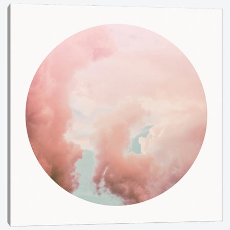 Pink Cloudscape Canvas Print #RAB556} by Grace Digital Art Co Canvas Print
