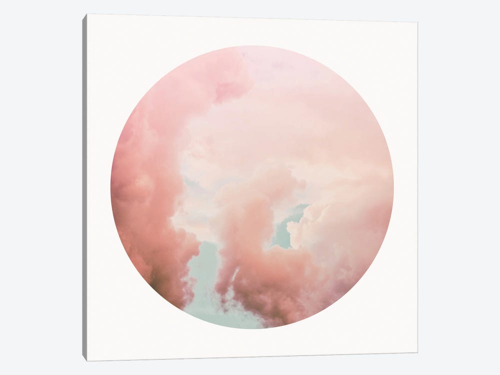 Pink Cloudscape by Grace Digital Art Co 1-piece Canvas Wall Art