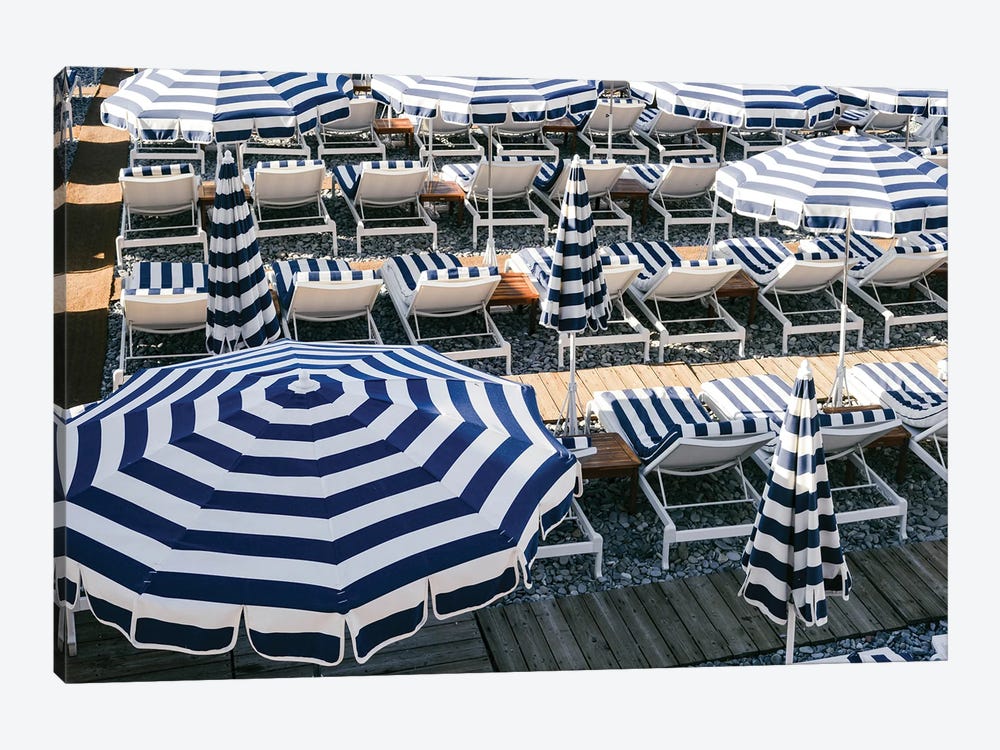 The Riviera Umbrellas by Grace Digital Art Co 1-piece Art Print