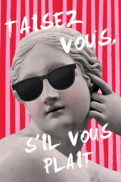 Stripes: Altered Goddess by Grace Digital Art Co