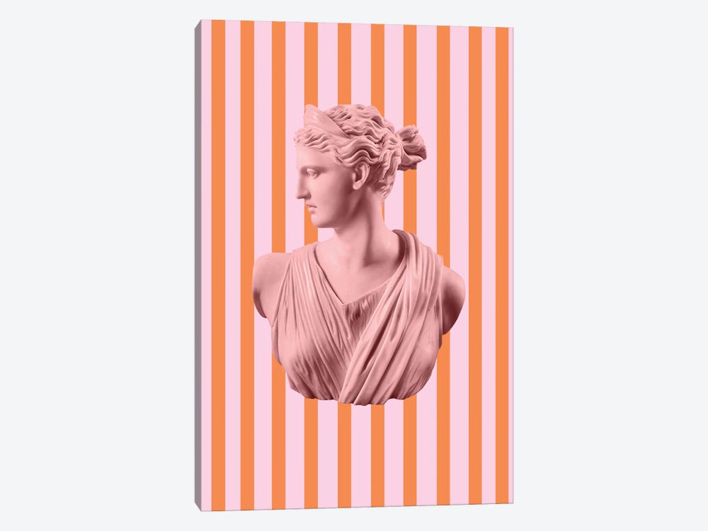 Pink And Orange Goddess by Grace Digital Art Co 1-piece Canvas Wall Art