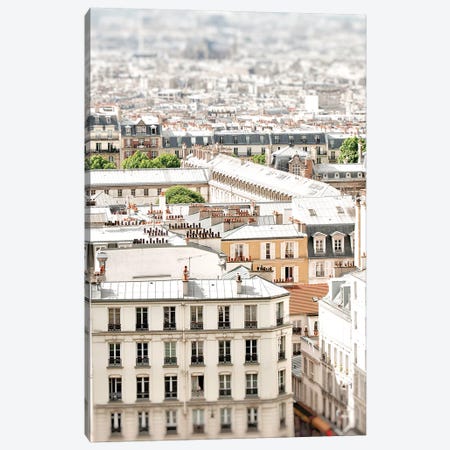 Paris Rooftops Canvas Print #RAB57} by Grace Digital Art Co Canvas Art
