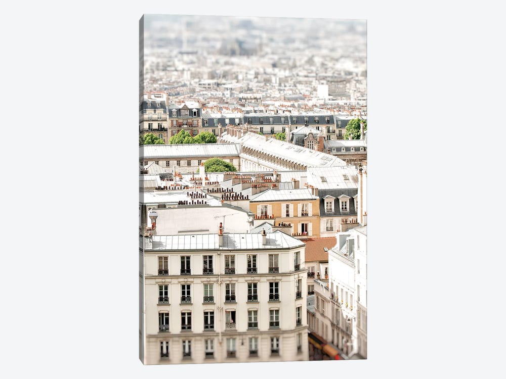 Paris Rooftops by Grace Digital Art Co 1-piece Canvas Artwork