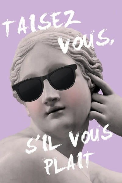 Eyewear: Digital Lavender Goddess by Grace Digital Art Co