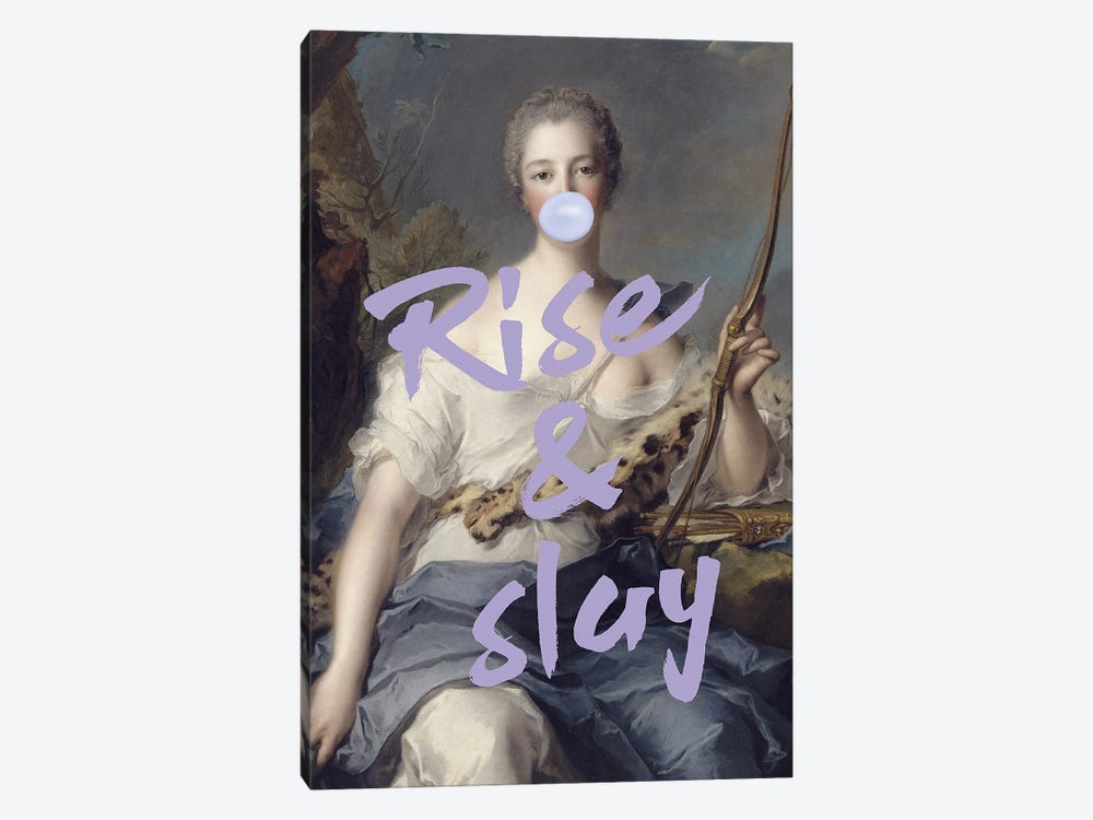 Digital Lavender Rise And Slay by Grace Digital Art Co 1-piece Canvas Art Print