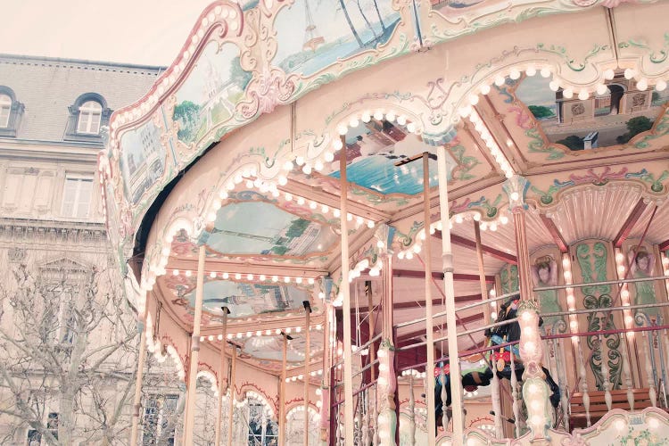 Parisian Carousel by Grace Digital Art Co wall art