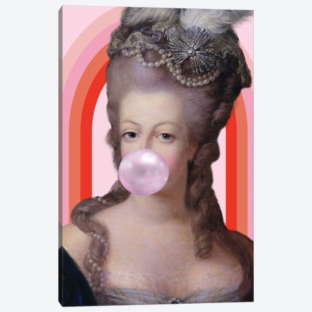 Marie-Antoinette Pink Arch Canvas Print #RAB596} by Grace Digital Art Co Art Print