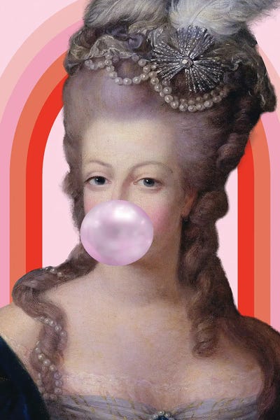 Grace Digital Art Co: Marie-Antoinette Pink Arch by Grace Digital Art Co