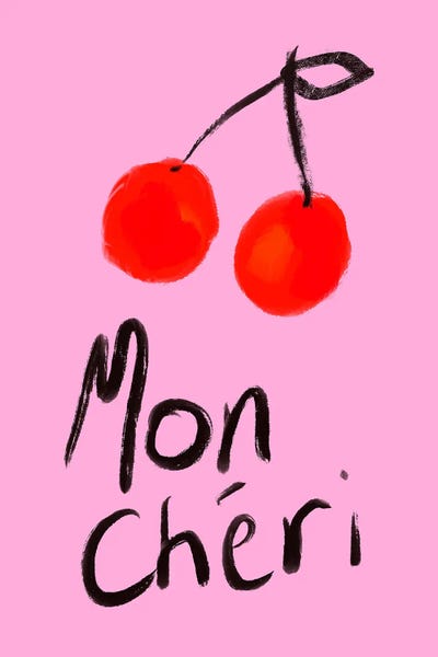 Grace Digital Art Co: Mon Cheri by Grace Digital Art Co