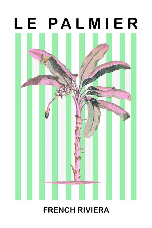 Green Striped Palm