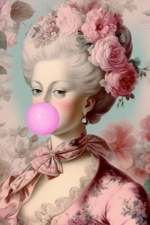 Floral Marie Antoinette