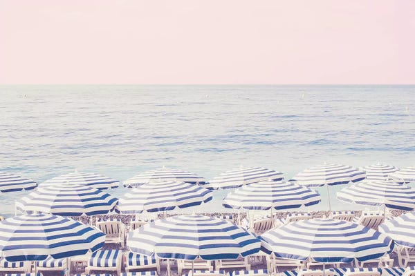 Grace Digital Art Co: Pink Riviera Sunset by Grace Digital Art Co