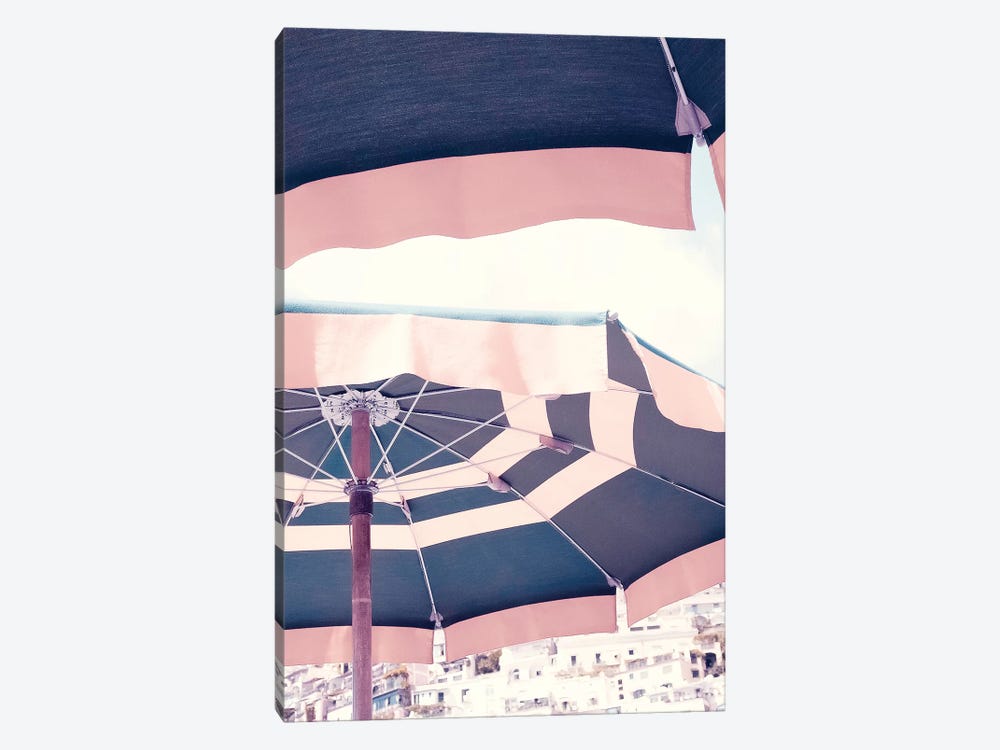 Positano Pink Umbrella II by Grace Digital Art Co 1-piece Art Print