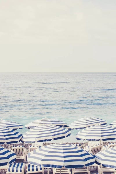 Riviera Umbrellas by Grace Digital Art Co art print