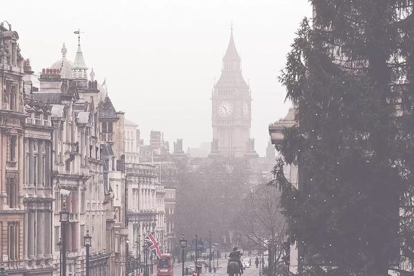 Big Ben In The Fog