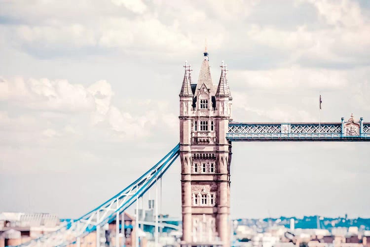 Tower Bridge Morning by Grace Digital Art Co wall art