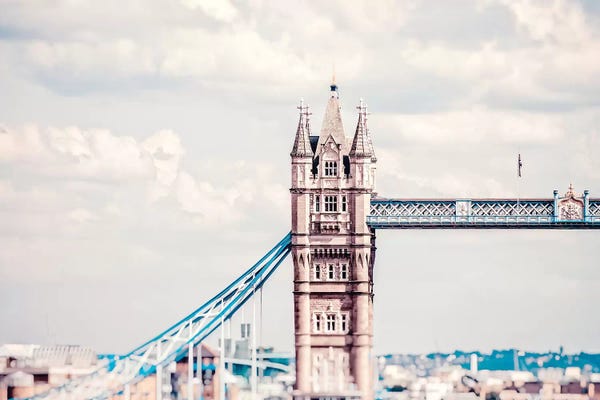 Grace Digital Art Co: Tower Bridge Morning by Grace Digital Art Co