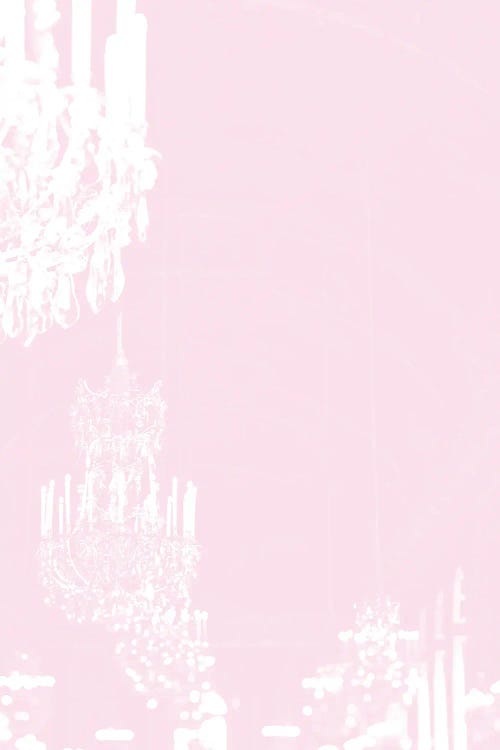 Chandelier Pastel Pink