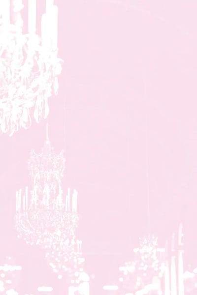 Chandeliers: Chandelier Pastel Pink by Grace Digital Art Co