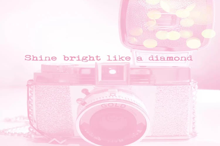 Shine Bright by Grace Digital Art Co wall art