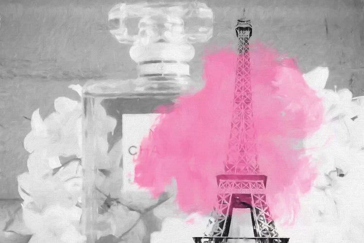 Paris Perfume Pink Splatter