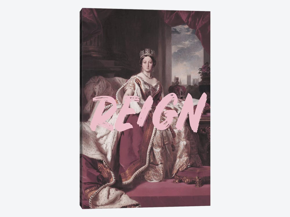 Queen Victoria Reign by Grace Digital Art Co 1-piece Art Print