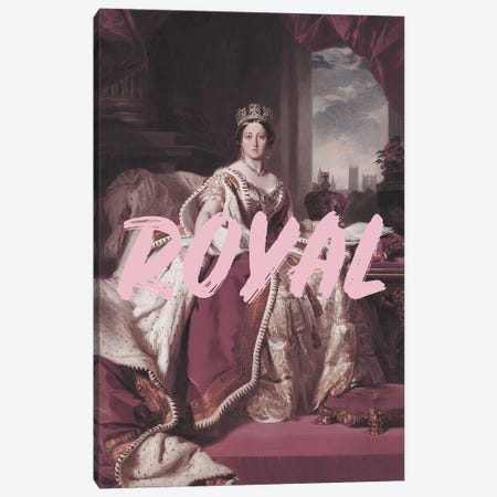 Queen Victoria Royal Canvas Print #RAB99} by Grace Digital Art Co Canvas Art Print