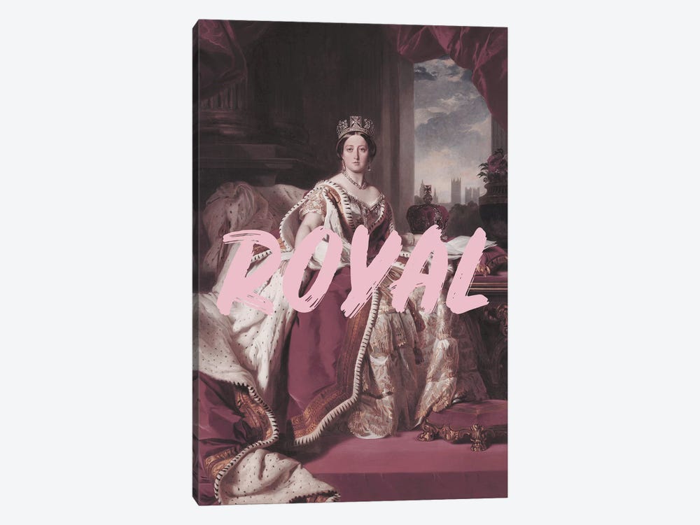 Queen Victoria Royal by Grace Digital Art Co 1-piece Canvas Wall Art