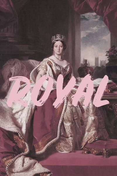 Grace Digital Art Co: Queen Victoria Royal by Grace Digital Art Co