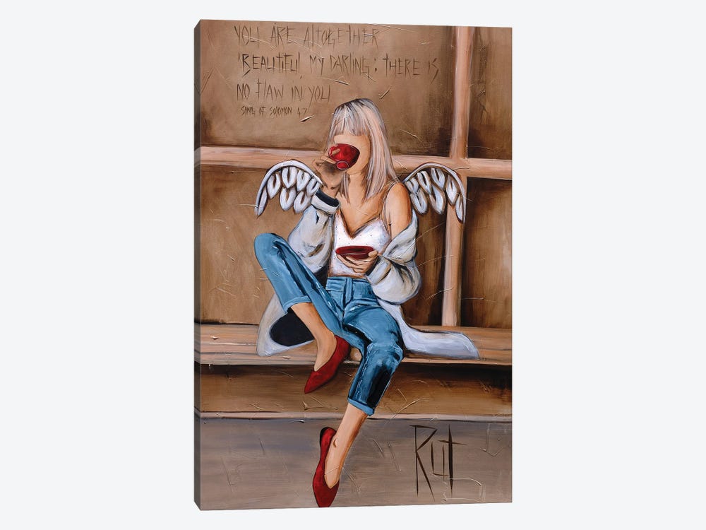 You Are Altogether Beautiful by Ruth's Angels 1-piece Canvas Artwork