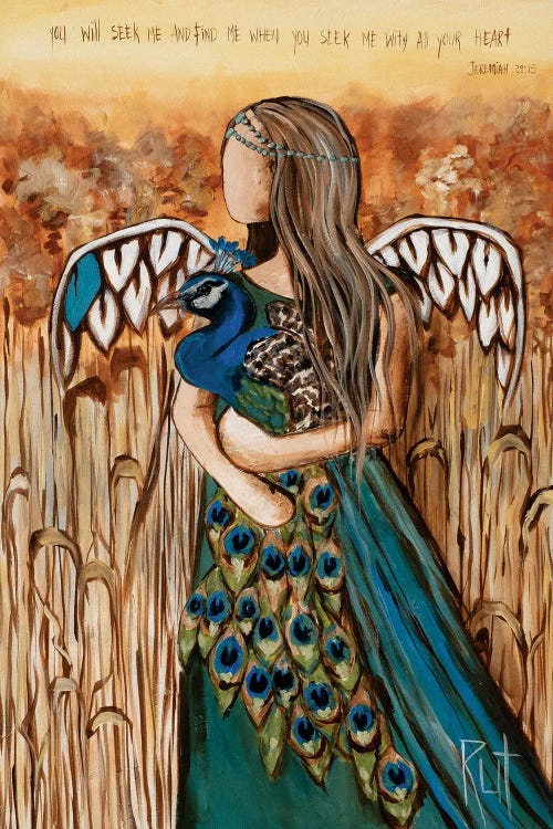 You Will Seek by Ruth's Angels wall art