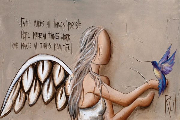 Wings: Faith Hope Love by Ruth's Angels