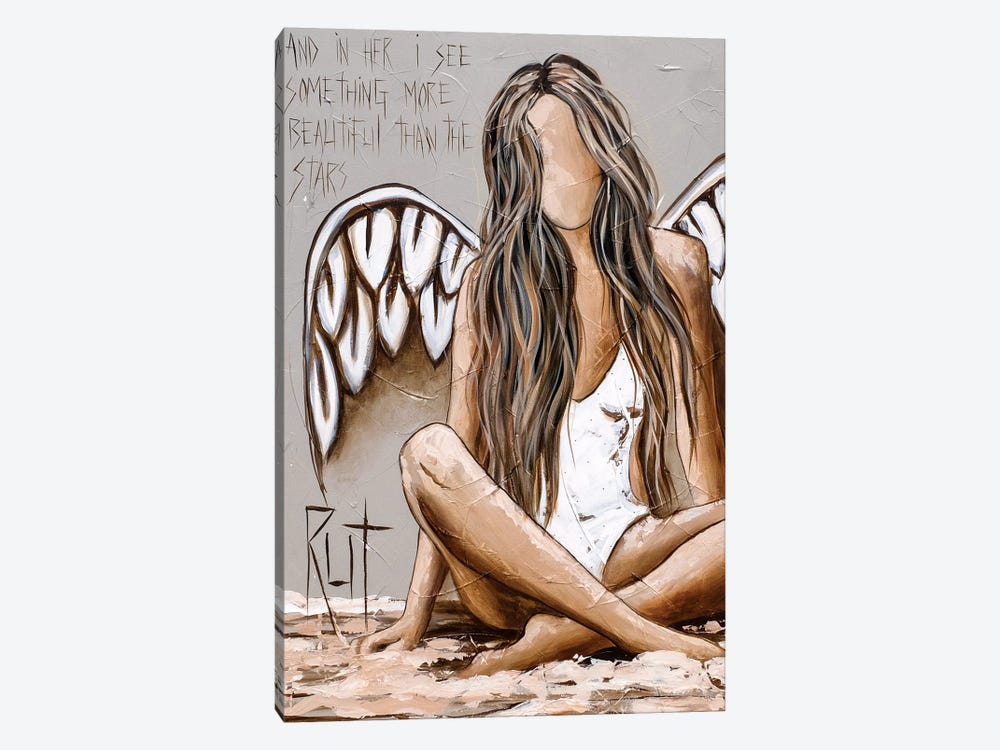 And In Her I See by Rut Art Creations 1-piece Canvas Print