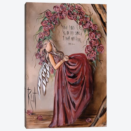 The Lord Is On My Side Canvas Print #RAC27} by Ruth's Angels Canvas Art