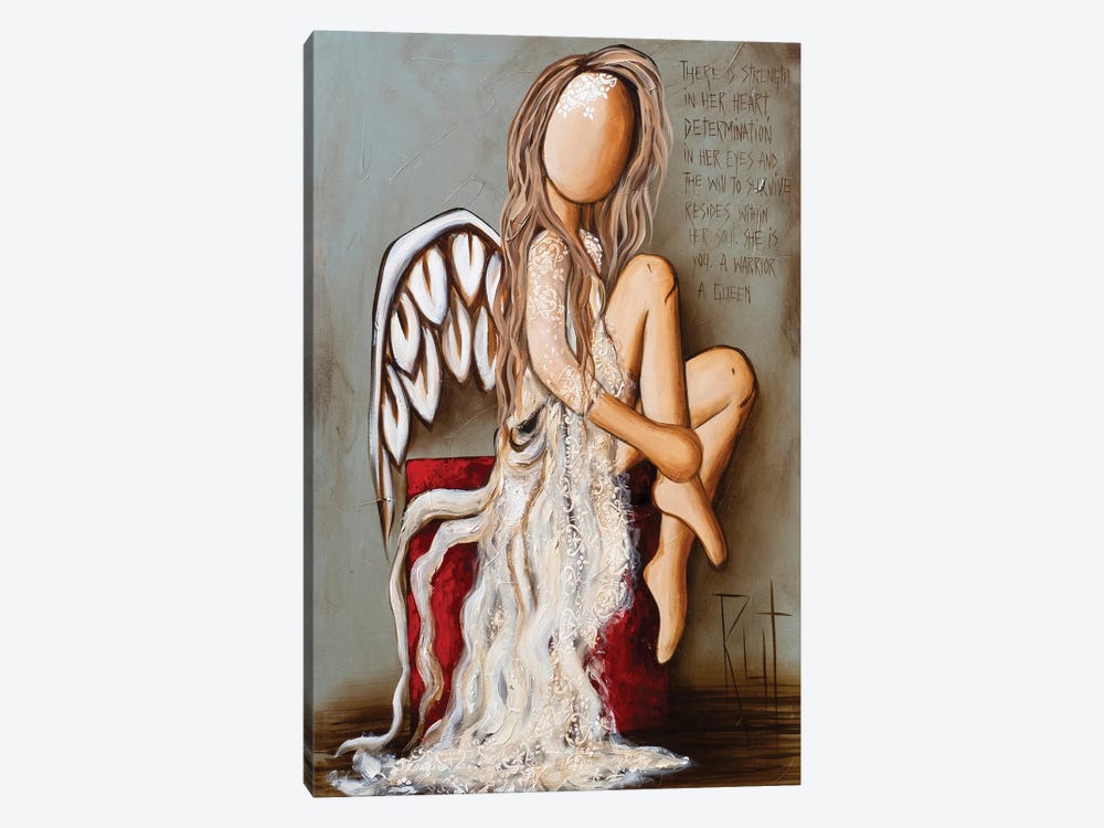 There Is Strength In Her by Ruth's Angels 1-piece Canvas Art