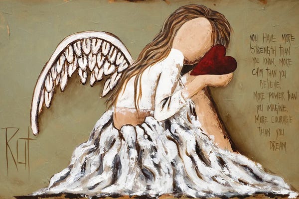 iCanvas Exclusives: You Have More Strength by Ruth's Angels