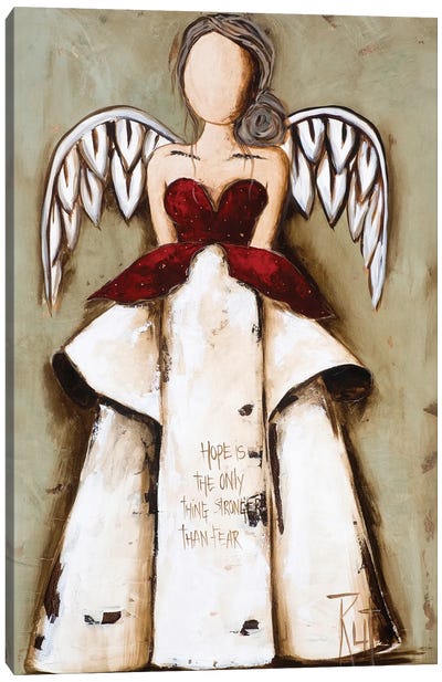 Hope Is The Only Thing Canvas Art Print - Hope