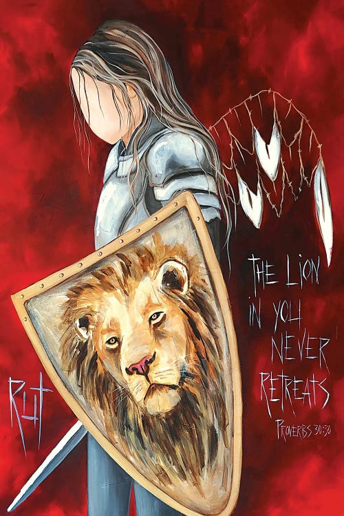The Lion In You by Ruth's Angels wall art