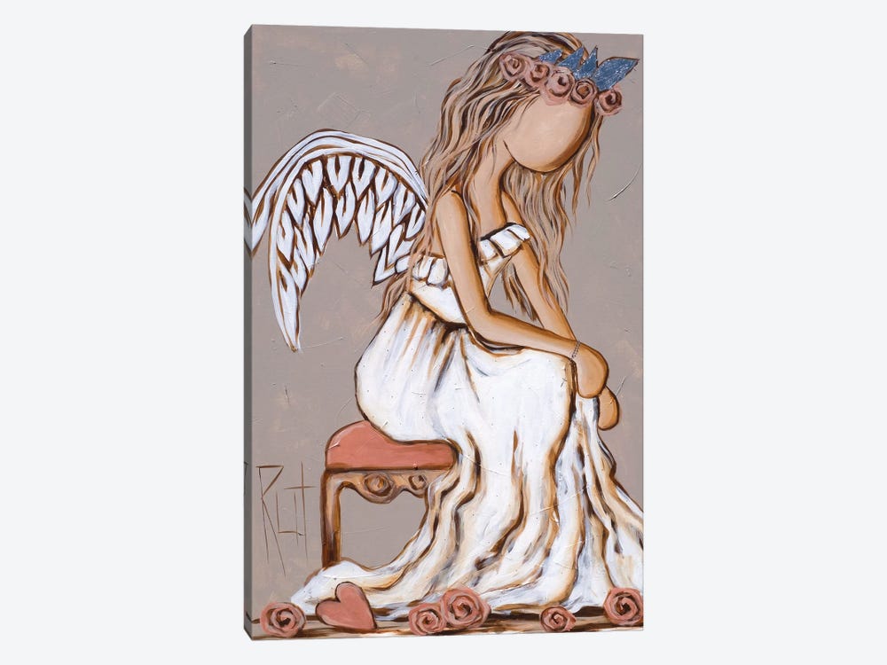 Angel With Crown by Ruth's Angels 1-piece Art Print