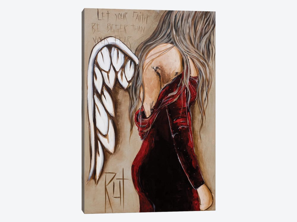 Let Your Faith by Ruth's Angels 1-piece Canvas Artwork