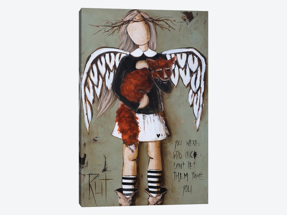 You Were Wild by Ruth's Angels 1-piece Canvas Artwork