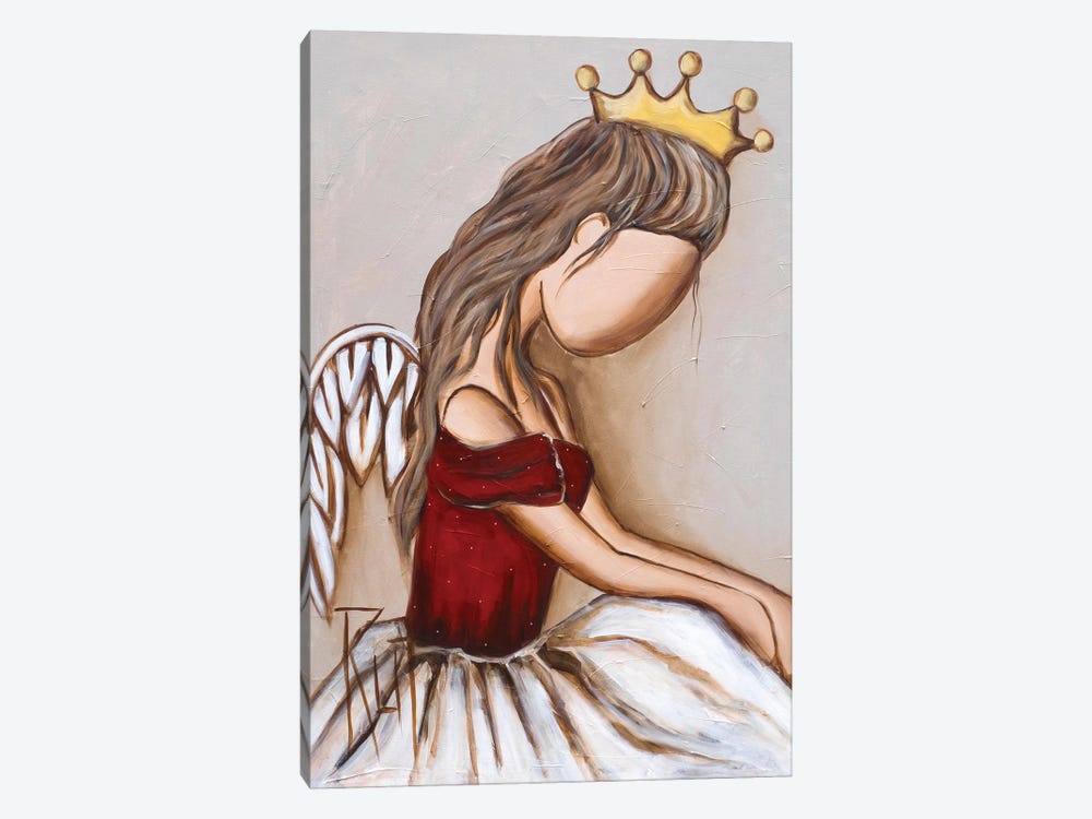 Gold Crown by Ruth's Angels 1-piece Canvas Artwork
