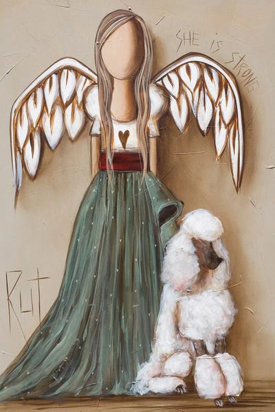 Poodles: She Is Strong by Ruth's Angels