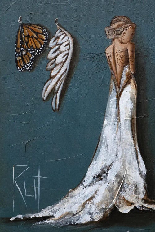 Butterfly And Angel Wings