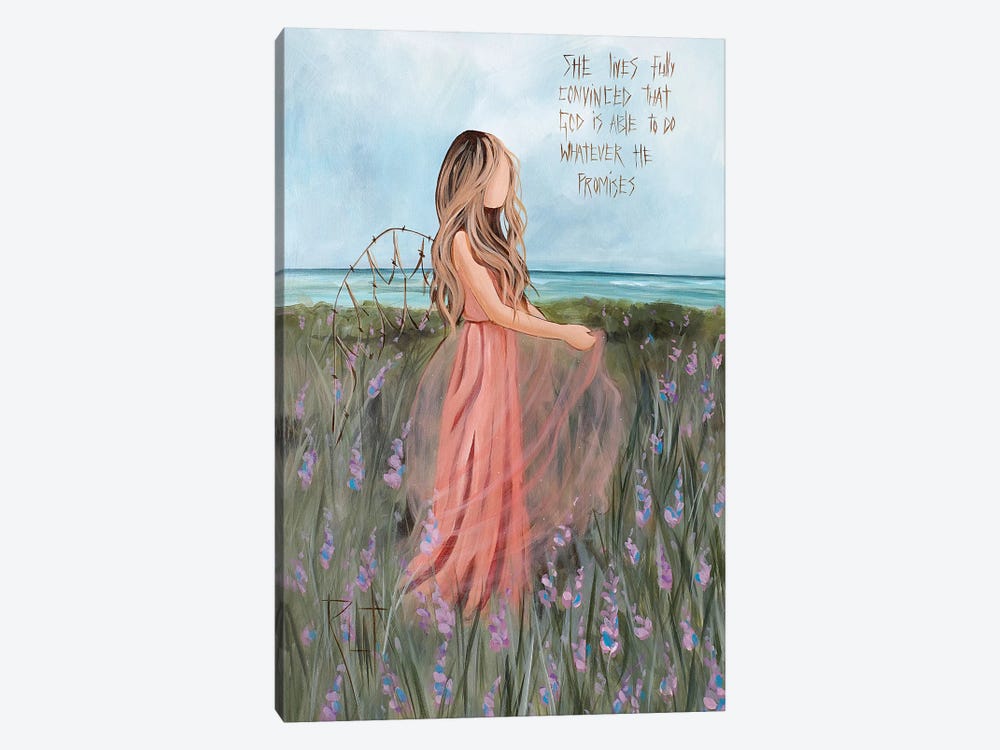 She Lives Fully by Ruth's Angels 1-piece Canvas Print