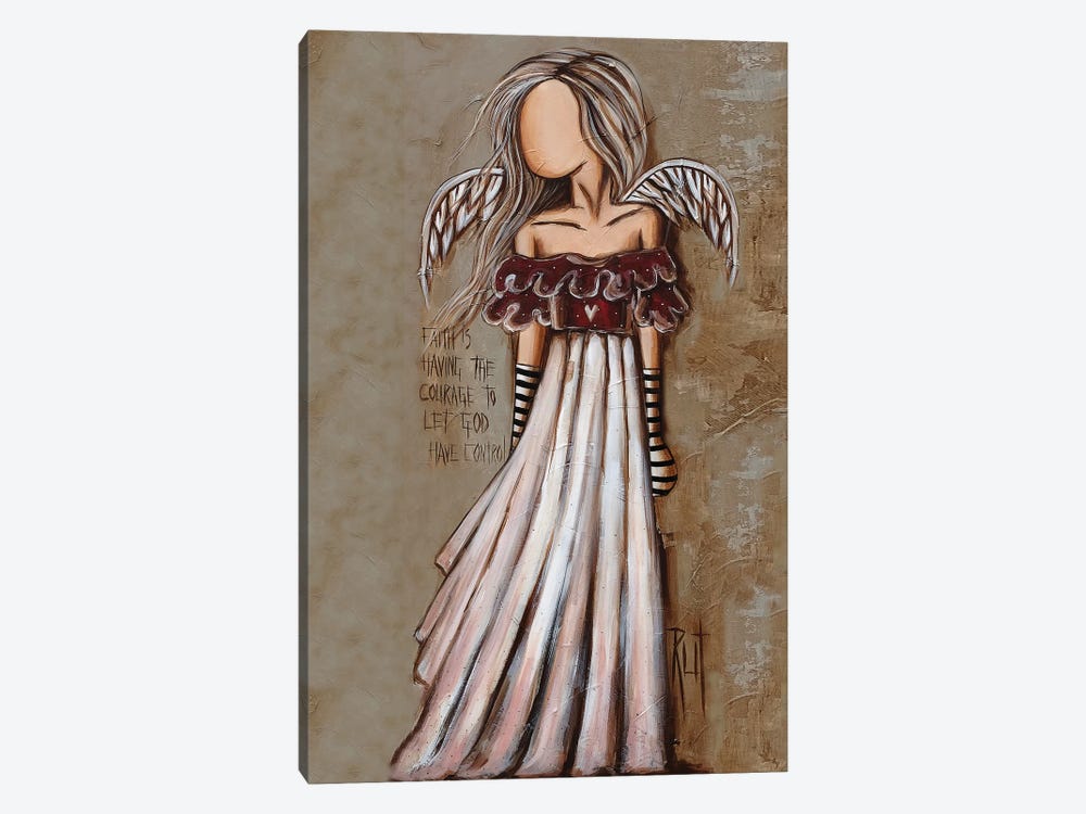 Courage by Ruth's Angels 1-piece Canvas Art