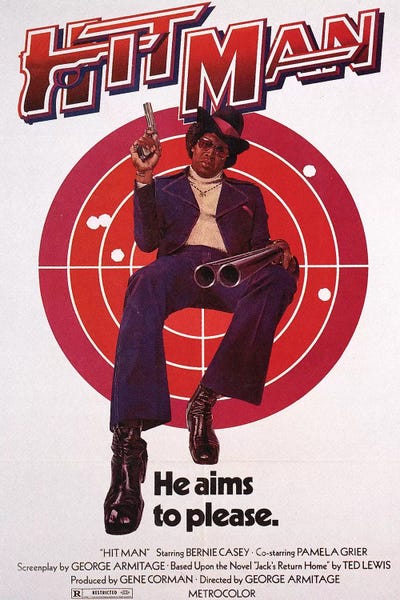 Movie Posters: Hit Man Film Poster by Radio Days
