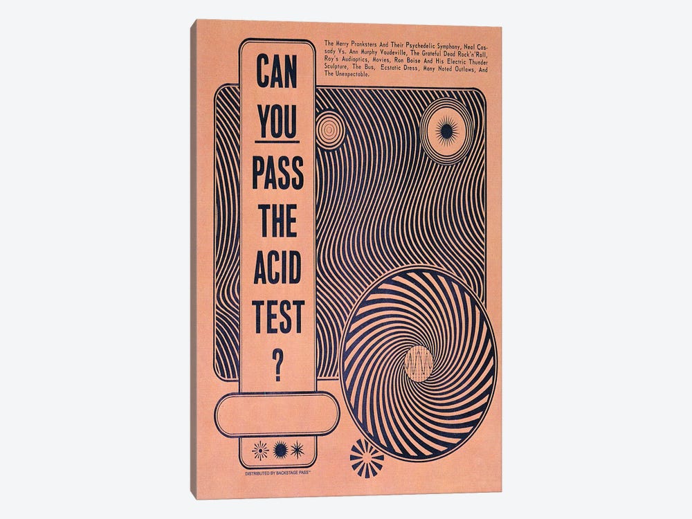 Acid Test by Radio Days 1-piece Art Print