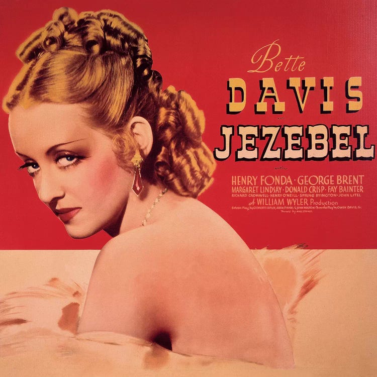 Jezebel Film Poster by Radio Days wall art